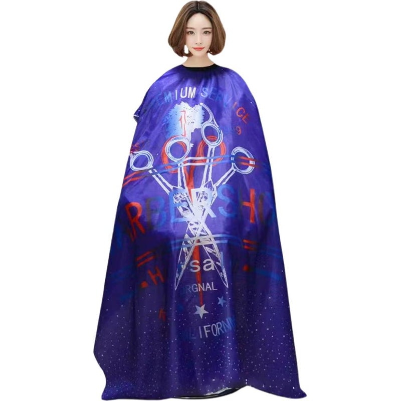 Hairdressing cape, hair treatment and cutting tools, hair salon perm and dyeing, waterproof printed shawl cape